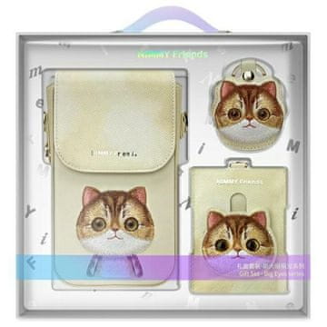 M&M Futrola za lokator Big Eyed Pet 2.0 Cat Khaki
