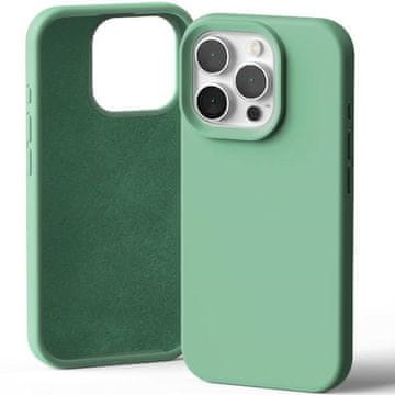 Mercury Silikonska maskica za iPhone 16 Pro, zelena