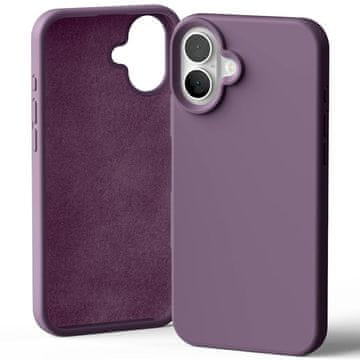 Mercury Silikonska maskica za iPhone 16 Plus ljubičasta