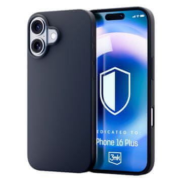 Apple iPhone 16 Plus - 3mk Hardy Silicone MagCase grafit