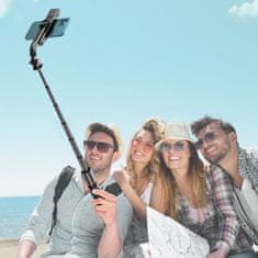 Tech-protect Selfie štap s LED svjetlom i Bluetoothom, crni