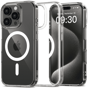 Tech-protect Fleksibilna maskica FlexAir Hybrid za iPhone 16 Pro Max s MagSafe