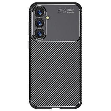 BE Futrola Carbon Armor za Samsung Galaxy S23 FE - crna oklopna stražnja strana