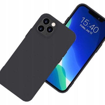 HURTEL Silikonska maskica za Xiaomi Redmi Note 10 5G / Poco M3 Pro, crna