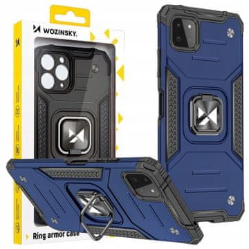 WOZINSKY Futrola Ring Armor za Samsung Galaxy A22 4G s magnetskim zatvaračem
