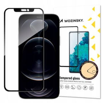 WOZINSKY Super Durable Full Glue kaljeno staklo zaštitno sredstvo za ekran s okvirom, prikladno za iPhone 13 Mini, crno