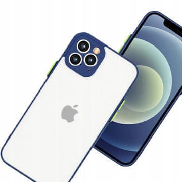 HURTEL Milky Case silikonska elastična prozirna torbica za Xiaomi Redmi 9T, tamnoplava