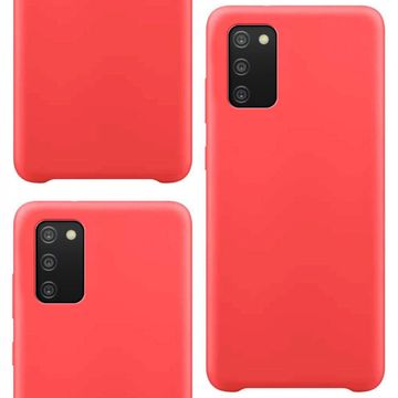 HURTEL Silikonska maskica za Samsung Galaxy A03s, crvena