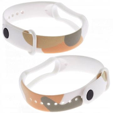 HURTEL Strap Moro narukvica za Xiaomi Mi Band 6 / Mi Band 5, silikonski remen za sat, uzorak 6