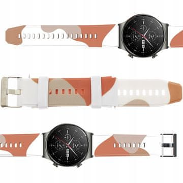HURTEL Kamufirna Remenica Za Huawei Watch Gt2 Pro Silikonska Remenica S Uzorkom 6