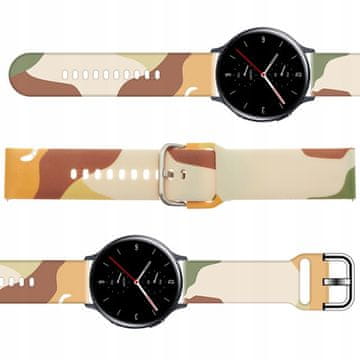 HURTEL Camo Remen Za Samsung Galaxy Watch 42Mm Silikonska Narukvica