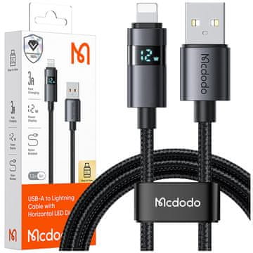 Mcdodo Mcdodo Kabel S Usb Lightning Zaslonom 36W 1M Za Iphone X 11 12 13 14