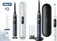 Oral-B Električna četkica za zube iO 8 Duo, Black&White