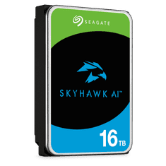 Seagate SkyHawk AI HDD disk, 16TB, 8.89cm, SATA 6Gb/s, 7200 rpm (ST16000VE004)