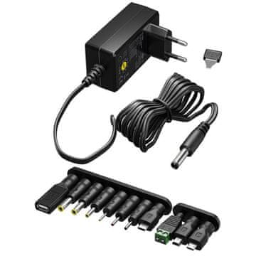 Goobay 3V-12V, do 12W/1,0A univerzalni adapter za napajanje