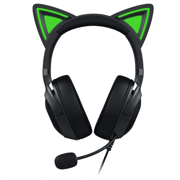Razer Kraken Kitty V2, gaming slušalice, crne