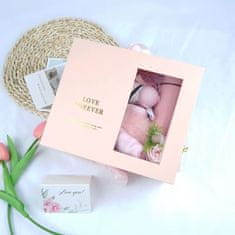 Bodybite Poklon kutija za žene, olovka, kišobran, ventilator, svijeća i termo šalica, luksuzno pakiranje | WOMGIFTPINK