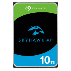 Seagate SkyHawk AI HDD disk, 10TB disk, 8,89 cm, SATA 6 Gb/s, 7200 o/min (ST10000VE001)