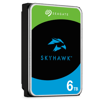 Seagate SkyHawk tvrdi disk za nadzor, 6 TB, 8,89 cm, SATA 6 Gb/s, 5400 o/min (ST6000VX009)
