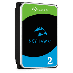 Seagate SkyHawk tvrdi disk za nadzor, 2 TB, 8,89 cm, SATA 6 Gb/s, 5400 o/min (ST2000VX017)