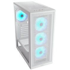 Cougar MX220 RGB kućište, Mid Tower, bijelo (CGR-2AC8W-RGB)