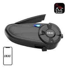 Ejeas Interkom za motocikle EJEAS Q7 s Bluetooth 5.1, vodootporan, do 7 vozača, jednostavna instalacija