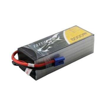 Tattu Tattu Lipo baterija 8000mAh, 22.2V, 25C, 6S1P s EC5