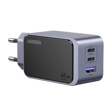 Ugreen Nexode Air 65W Zidni Punjač Za Mobitele 2X Usb-C S Pd Funkcijom