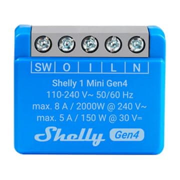 Shelly Shelly 1 Mini Gen4 kontroler Zigbee/Matter