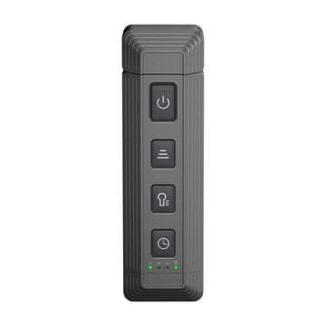 MojPlanet Produžna svjetiljka za knjige Glocusent GLCSNTA2601 USB 500mAh siva