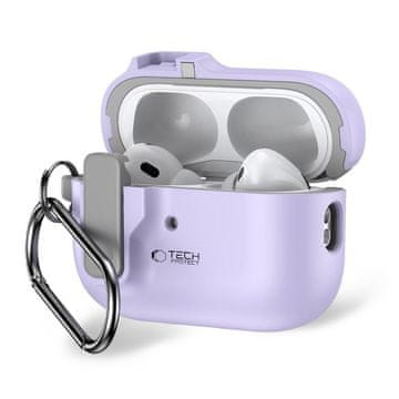 Tech-protect Tech-protect slim hook za apple airpods pro 1/2, lavanda