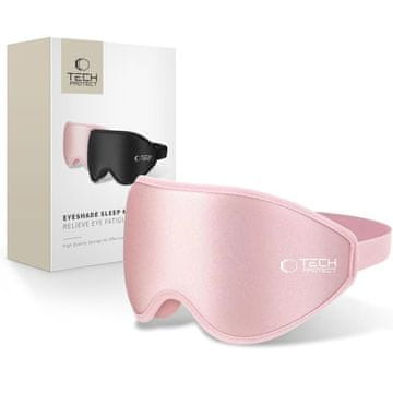 Tech-protect MASKA ZA SPAVANJE S SJENILOM ZA OČI BABY PINK