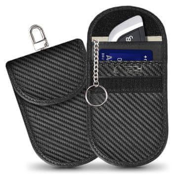 Tech-protect Klatka faradaya tech-protect klr100 pouch keyless rfid signal blocker case carbon