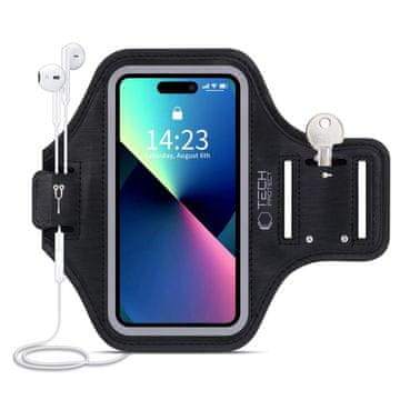 Tech-protect Univerzalna Sportska Narukvica za Mobitele 6-7,5 cm, Čičak Zatvaranje