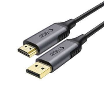 Tech-protect DisplayPort na HDMI kabel 4K 60Hz, 200 cm za računalni monitor