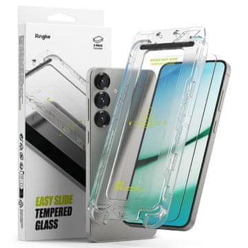RINGKE Ringke Kaljeno Staklo Za Galaxy S24 S25 Lako Klizno Pakiranje Od 2 Zaštitne Folijice Za Ekran