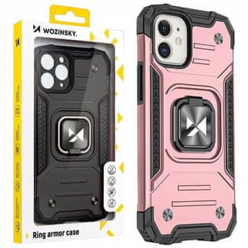 WOZINSKY Futrola Prsten Armor za iPhone 14 - Zlatna, magnetska zaštita