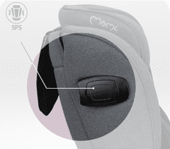 MoMi Emi 360° dječja autosjedalica, siva