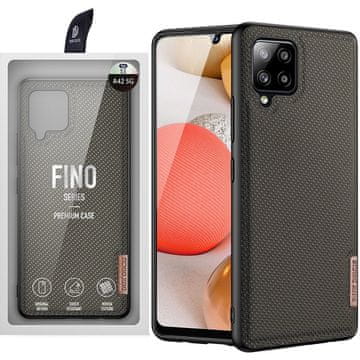 Dux Ducis Dux Ducis Fino etui poklopac presvučen najlonskim materijalom za Samsung Galaxy A42 5G, zeleni