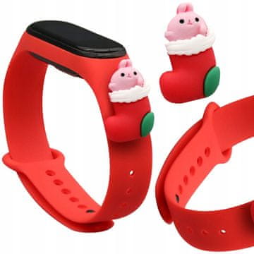 HURTEL Hurtel Remenica Za Xiaomi Mi Band 4 3 Silikonska Zimska Remenica S Odjećom Mrazom