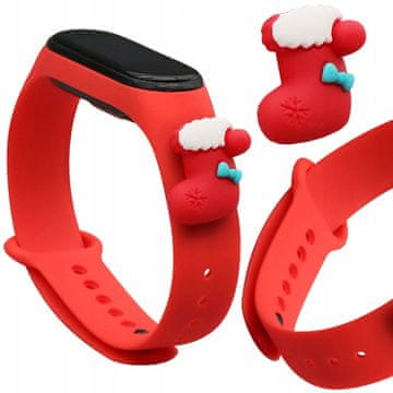 HURTEL Veleprodaja Silikonske Remenice Za Xiaomi Mi Band 4 3 Božićnu Narukvicu