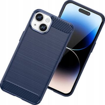 HURTEL Hurtel Futrola Za Iphone 14 Fleksibilna Gel Zaštitna Folija Od Karbon