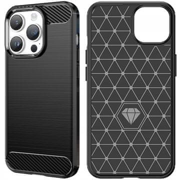 HURTEL Hurtel Carbon Futrola Za Iphone 14 Pro Fleksibilna Gel Zaštitna Folija