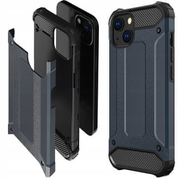 HURTEL Hybrid Armor etui za iPhone 14 Plus, pancirna hibridna maska, plava
