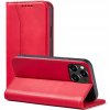 Magnet Fancy Case etui za iPhone 14 Pro, maska s preklopom, torbica i postolje, crvena