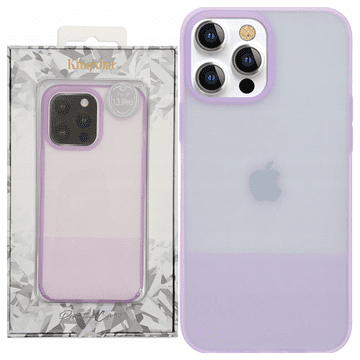 Kingxbar Kingxbar Silikonska Futrola Za Iphone 13 Pro Zaštitna Navlaka Ljubičasta