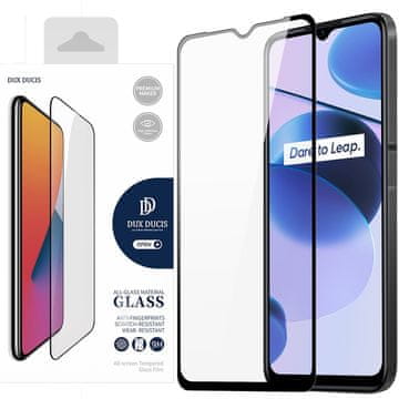 Dux Ducis Dux Ducis 9D Kaljeno Staklo Za Realme C35 S Okvirom, Izdržljivo, Prikladno Za Futrolu