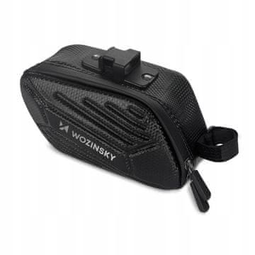 WOZINSKY vodootporna torba za ispod sedla 1,5 l crna (WBB27BK)