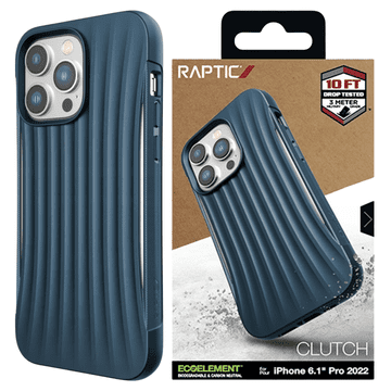RAPTIC Raptic X-Doria Clutch Case etui za iPhone 14 Pro Max, maskica za leđa, plava