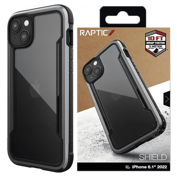 RAPTIC Raptic X-Doria Shield Case torbica za iPhone 14 Plus, crna, pancirna maska
